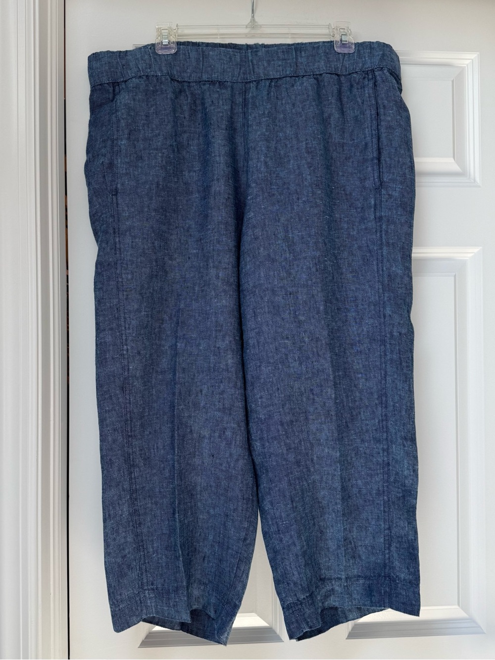 J. Jill NWT linen cropped pants, relaxed fit size XL